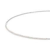 Colier argint cu perle naturale albe DiAmanti SK22505N-G